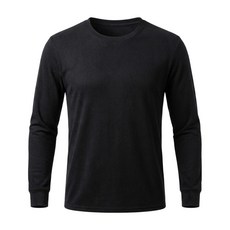 ONEDER 旺達棉品 極彈升溫圓領磨毛衣 男款