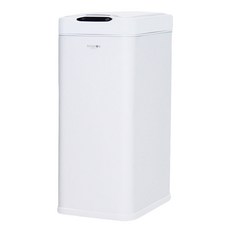 SPARROW HOUSE 不鏽鋼自動感應垃圾桶, 啞光白