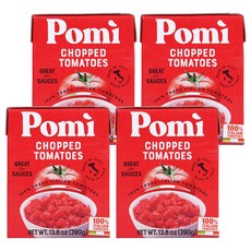 Pomi 切塊番茄醬, 390g, 4個
