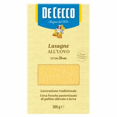 DE CECCO 得科 N.112千層義大利麵, 500g, 1盒