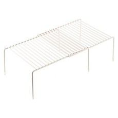 可伸縮多用途收納架, 白色, 1個