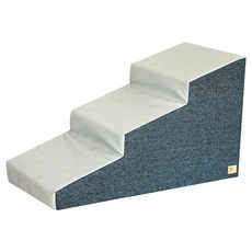 DEOPLLAE 踏踏防滑寵物狗樓梯, 1個, 灰色