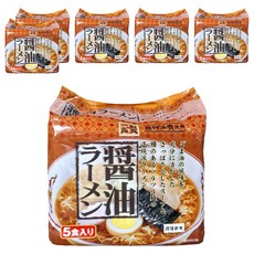 創意一品 醬油拉麵 Set, 日本原裝進口 5包入, 30包