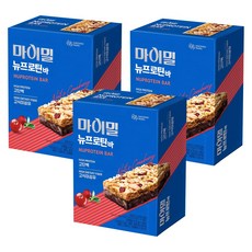마이밀 정품 뉴프로틴바, 252g, 3개