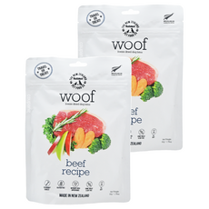 NZ Natural PET FOOD 全齡犬 WOOF狗狗冷凍乾燥生食餐, 牛肉, 50g, 2包