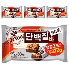 닥터유 단백질바 한입쏙, 380g, 4개