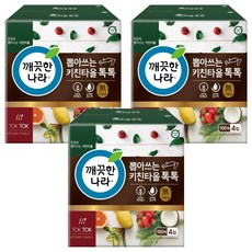 KLEANNARA 抽取式廚房紙巾 150枚 尺寸215mm x 215mm, 4盒, 3組