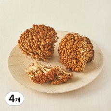 국내산 친환경 갈색 팽이버섯, 400g, 4개