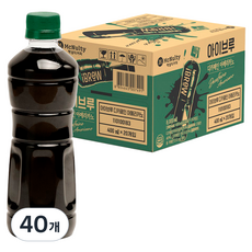 아이브루 디카페인 아메리카노 블랙커피 무라벨, 40개, 400ml