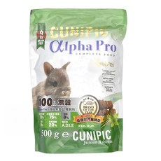 Cunipic 頂級無穀幼兔飼料, 500g, 1袋