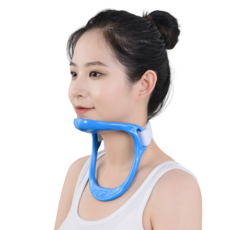 Monglico 日常正確姿勢頸部護具 藍色, 1個