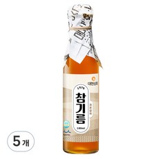 Daehyeonsanghoe 低溫壓榨芝麻油, 5個, 180ml