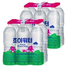 조이워터 생수 무라벨, 12개, 2L