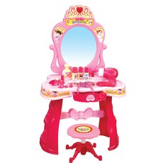 新款孔蘇妮公主鏡子梳妝台化妝玩具套裝, 1個
