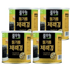 풀무원 재래김 캔, 25g, 4개
