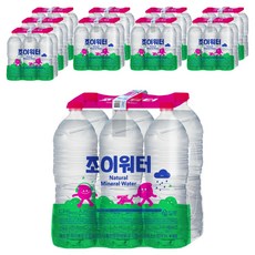 조이워터 생수 무라벨, 60개, 2L