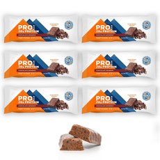 PRO BAR 美國產植物性高蛋白棒 巧克力布朗尼口味, 6入, 70g