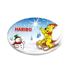 HARIBO 哈瑞寶 冬季鐵盒Q軟糖, 12g, 25入
