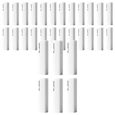 deLi 得力 Nusa In無塵三角橡皮擦 6入, 5個, 混合顏色