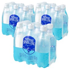 탐사 아쿠아 스파클링 플레인 무라벨, 18개, 500ml