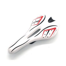 QS SPORTS 前列腺自行車座墊套 QS_02, 白色, 1個