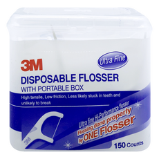 3M 細滑牙線棒, 150支, 1盒