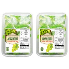 纏結果凍亮澤玫瑰香口味, 200g, 2個