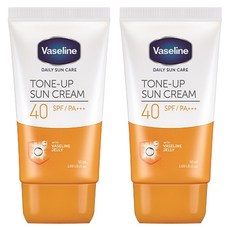 바세린 톤 업 선크림 SPF40 PA+++, 50ml, 2개