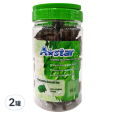 A star 有趣動物造型潔牙骨，保持牙齦健康，減少牙垢堆積，保持口氣清新, 鱷魚, 290g, 2罐