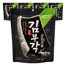 풀무원 전통 김부각 오리지널, 50g, 5개
