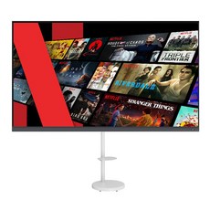 이노스 4K UHD LED TV + 대형 삼탠바이미 티비 스탠드 삼텐바이미 TV 거치대 FS-30 화이트 세트, 189cm(75인치), S7530GG, 방문설치
