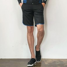 TUBE TREE 男士衝浪褲 沙灘褲 A6214P, 黑色
