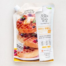 오늘의일상 라이스 와플믹스 버터, 1kg, 1개입, 1개