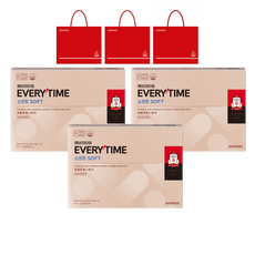 정관장 정품 에브리타임 소프트 10ml 20포 + 쇼핑백, 200ml, 3개