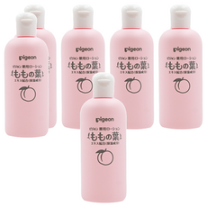pigeon 貝親 桃葉爽身乳液, 200ml, 6瓶