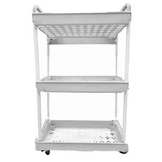 極簡收納推車 推車置物架/置物籃推車 410 x 235 x 110mm 693g, 3層