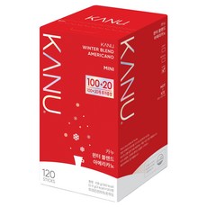 卡努冬季混合美式咖啡, 1盒, 120條, 0.9g