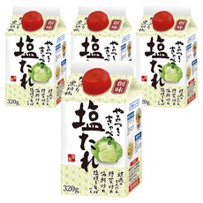 소미 시오다래 소금양념 소스, 320g, 4개