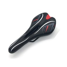 QS運動前列腺自行車坐墊套 QS_02, 黑色的, 1個