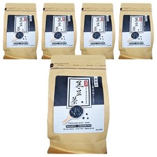 御復珍 黑豆茶 20包x5袋 (共100包) - 無咖啡因、冷熱皆宜, 20包, 9g, 5袋