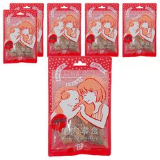 汪事如意 全齡犬/貓 原肉零食 羊乳芝麻卡滋雞, 50g, 6包