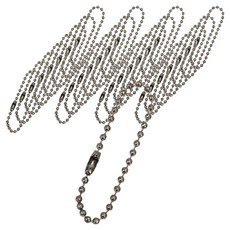 코오미 컬러 줄구슬 군번줄 200p 세트 5W0926, 제트블랙, 1세트