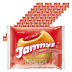 JAMMY'S 美味草莓餅乾, 75g, 80個