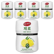 DONGSUH 東西食品 里奇的零檸檬水, 5個, 600g, 1入