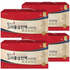 고려홍삼진흥원 6년근 고려홍삼진액 프리미엄, 50ml, 120개