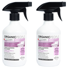 Organic People 有機生活 浴廁清潔劑 500ml 有機天然 高效清潔 深入清潔死角, 2瓶