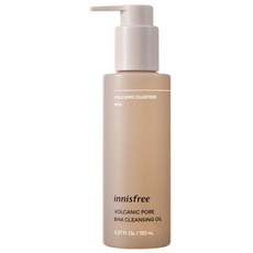 INNISFREE 火山泥毛孔潔淨卸妝油(BHA), 1瓶, 150ml