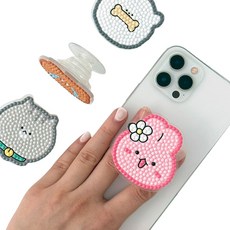 조선문방구 순덕이크루 보석십자수 스마트톡 4종 세트, 순덕, 냥구, 쪼곰, 포숑, 1세트