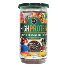 UP AQUA 雅柏 上浮型高蛋白營養飼料 SM, 400ml, 1罐