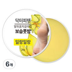 닥터피텐 발뒤꿈치갈라짐 보습풋밤 일랑일랑 BF16, 26g, 6개, 1개입